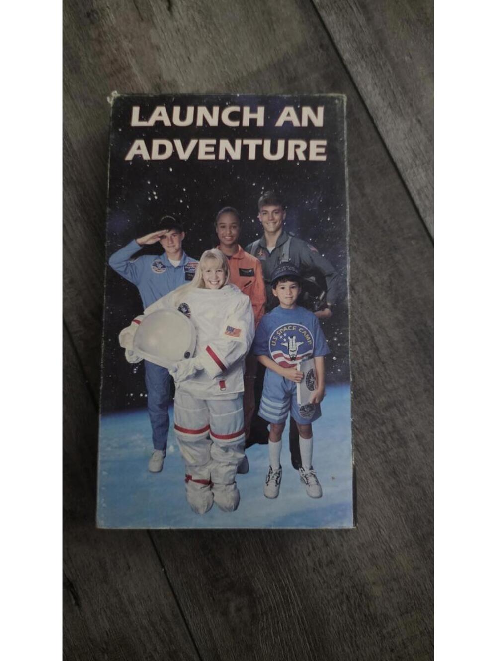 US Space Camp Launch an Adventure VHS Tape Rare Vintage Space Exploration